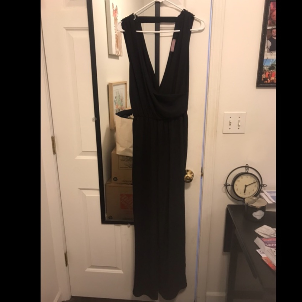 Black jumpsuit